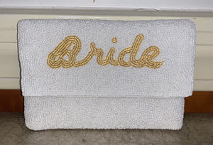 Bride Beaded Clutch