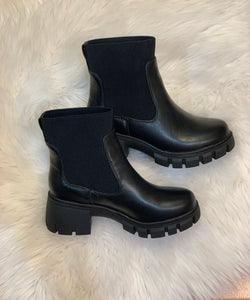 chunky heel ankle boot