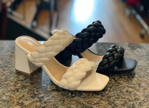 double braided sandal